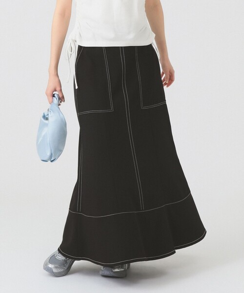 Ray BEAMS（レイ ビームス） スカート ステッチ マーメイド スカート