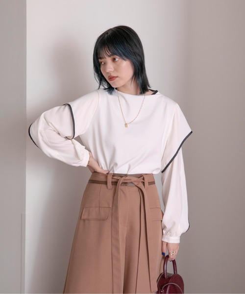 「Eimee Law」 長袖カットソー 38 ブラック レディース