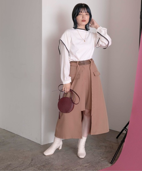 「Eimee Law」 長袖カットソー 38 ブラック レディース