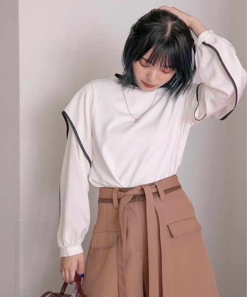 「Eimee Law」 長袖カットソー 38 ブラック レディース