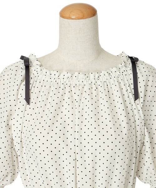 【ニン】the toe オフショルワンピース Erie Frills Onepiece – THE TOÉ