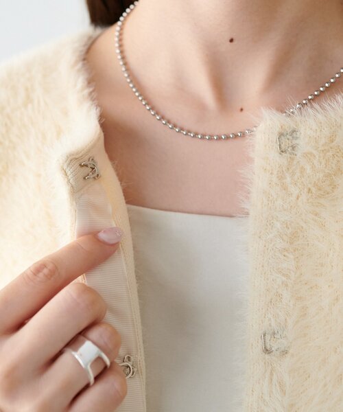 Discoat（ディスコート） カーディガン ミンクライクカーディガン