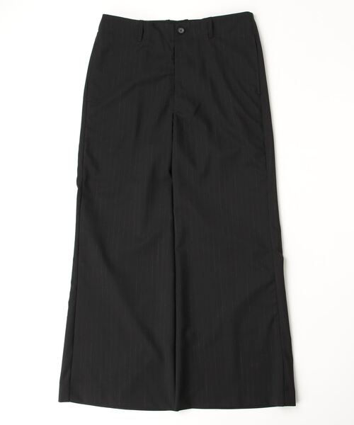 【CLEL】バックブラッシュドTR フレアスラックスs CLEL】Back Brushed TR Flare Slacks/バックブラッシュドTR