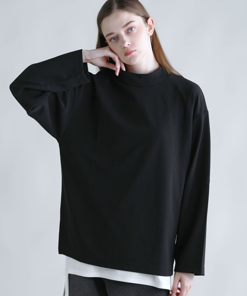 SOCCE tシャツ ドライアムンゼンモックネックカットソー メンズ