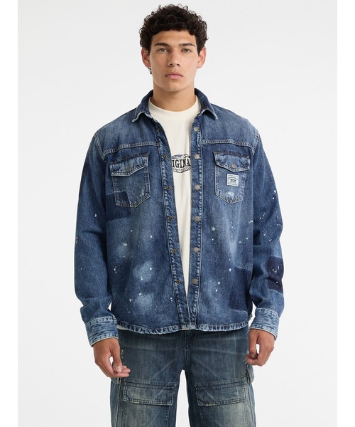 GUESS（ゲス） デニムジャケット gジャン GUESS Originals Oversized