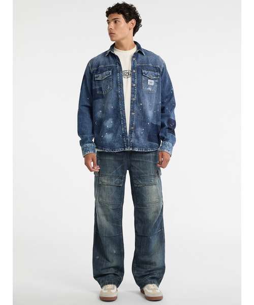 GUESS（ゲス） デニムジャケット gジャン GUESS Originals Oversized