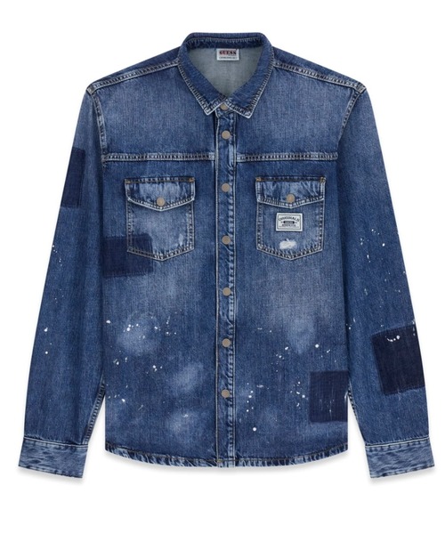 GUESS（ゲス） デニムジャケット gジャン GUESS Originals Oversized