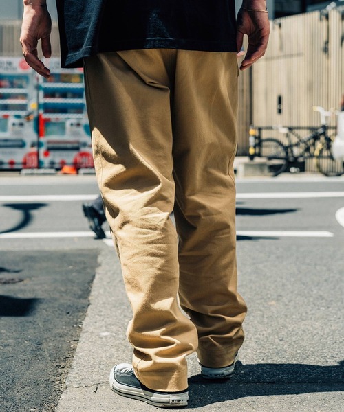 「Subciety」 チノパンツ X-LARGE カーキ メンズ