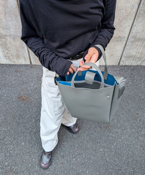 カンペール CAMPER ショルダーバッグ レザー 灰 グレー くすみブルー CAMPER（カンペール） ショルダーバッグ バッグ HECTOR ショルダー