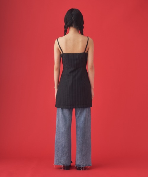 「JUST A NOON」 ヒールサンダル MEDIUM レッド レディース_画像5