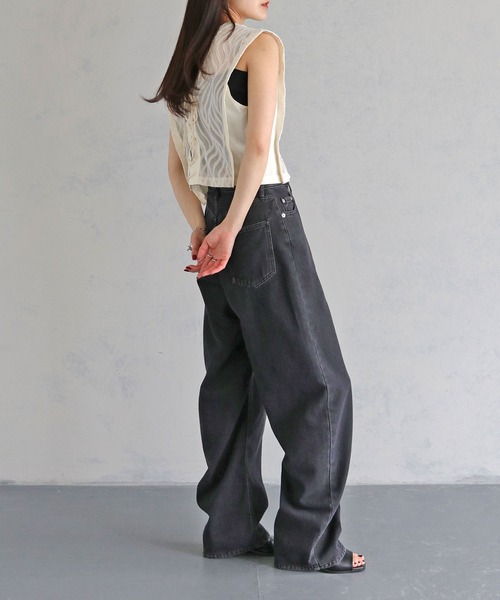 「cheriella」 ベスト M アイボリー レディース_画像5