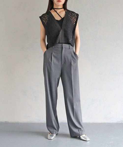 「cheriella」 ベスト M アイボリー レディース_画像9