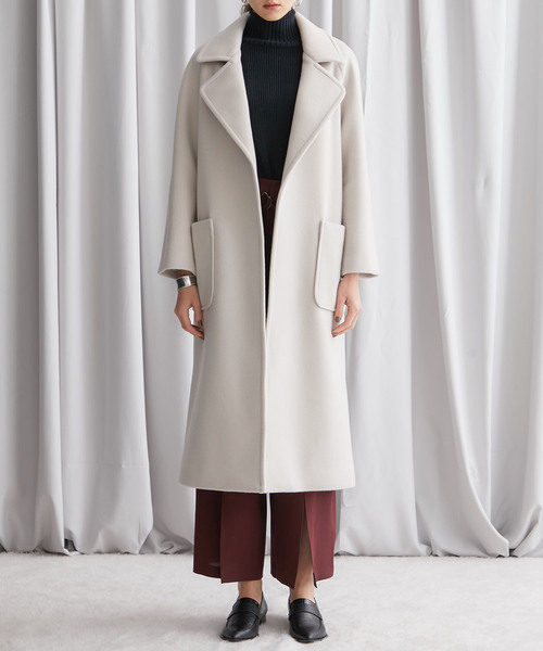 STUDIOUS（ステュディオス） チェスターコート 2 グレー レディース