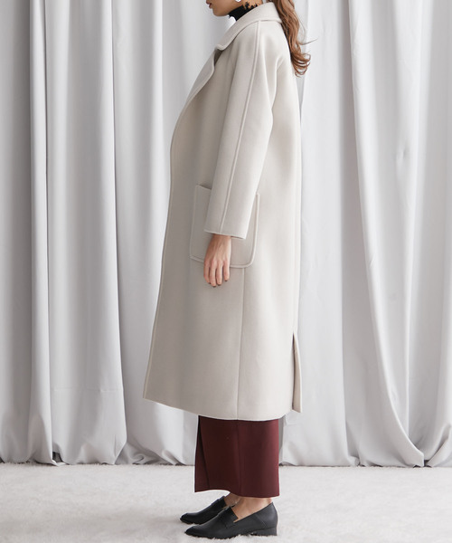 STUDIOUS（ステュディオス） チェスターコート 2 グレー レディース