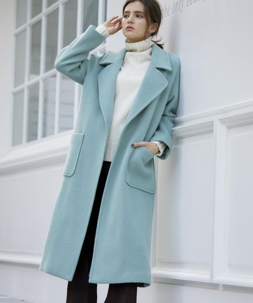 STUDIOUS（ステュディオス） チェスターコート 2 グレー レディース