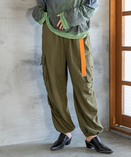 nico and...  カーゴパンツ　カーキ　美品 楽天市場】【SALE／20%OFF】ストリングトロットカーゴパンツ