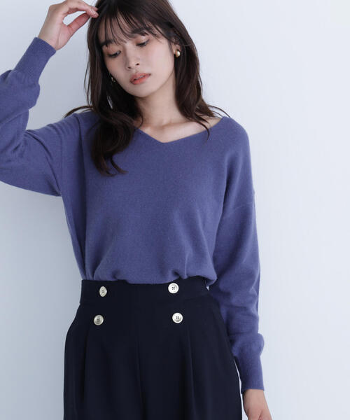 NATURAL BEAUTY BASIC（ナチュラルビューティーベーシック） ニット