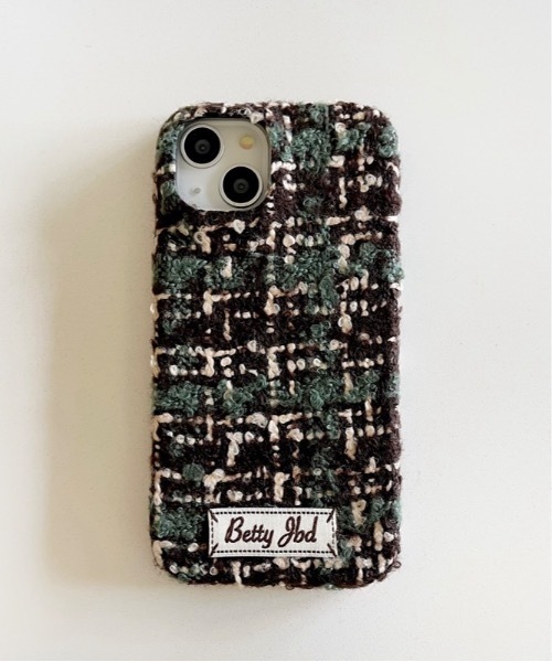 BURNER（バーナー） スマホケース 「OKUOKU 0909」クラシカルツイード