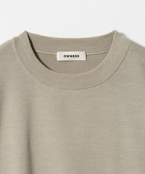 BEAUTY＆YOUTH UNITED ARROWS セーター ニット 「OWNESS」SNOW WASH