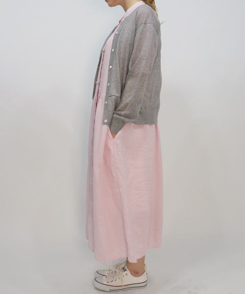 「haupia」 半袖ワンピース MEDIUM ピンク レディース_画像8