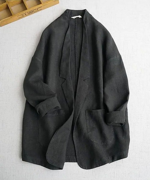 「SMILE ORCHID」 ジャケット M ホワイト レディース_画像6