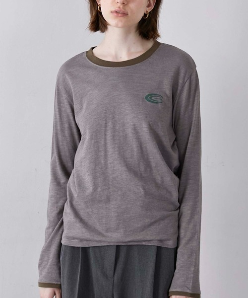 la peau de gem（ラポドゥジェム） tシャツ 「LA PEAU DE GEM」sheer