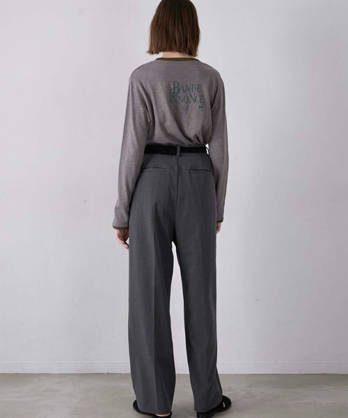 la peau de gem（ラポドゥジェム） tシャツ 「LA PEAU DE GEM」sheer