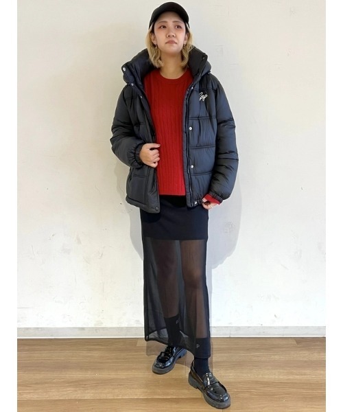 GAP（ギャップ） ダウンコート ダウンジャケット GAPロゴ パファー