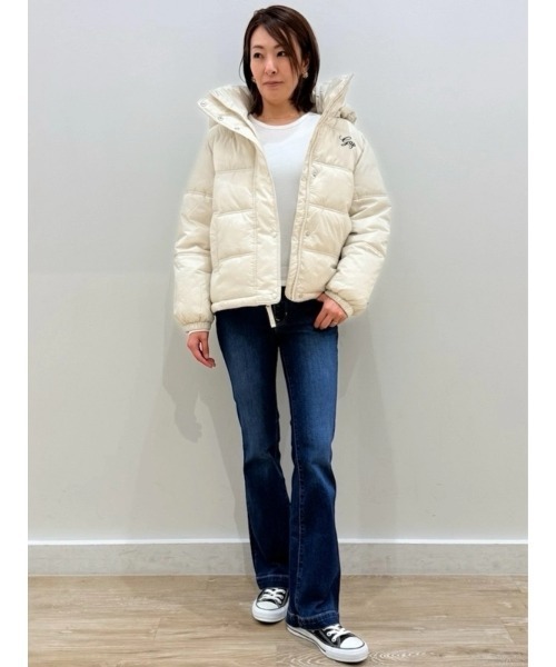 【こっちゃん】美品‼️ ほぼ未使用品　GAP ダウン　アウター　レディース ギャップGAPレディースダウンジャケット