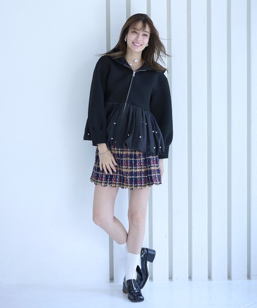 チェスティ パール ボンディングパーカー Chesty（チェスティ） パーカー パールボンディングパーカー