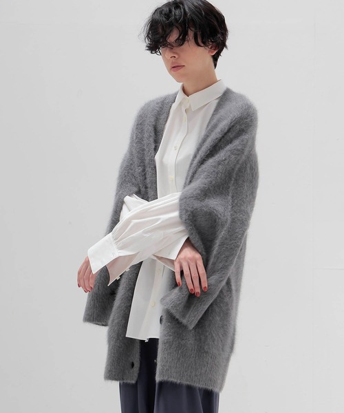 DRESSLAVE（ドレスレイブ） カーディガン fox cashmere slit sleeve