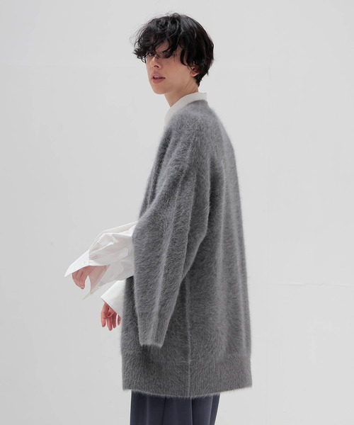DRESSLAVE（ドレスレイブ） カーディガン fox cashmere slit sleeve
