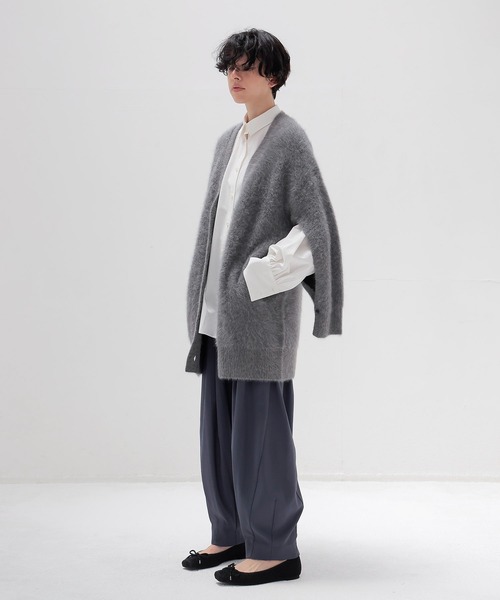 DRESSLAVE（ドレスレイブ） カーディガン fox cashmere slit sleeve