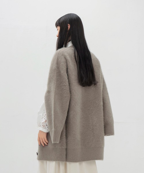 DRESSLAVE（ドレスレイブ） カーディガン fox cashmere slit sleeve