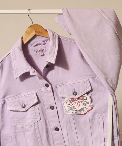 デニムジャケット gジャン GUESS JEANS GJ OVERSIZE TRUCKER JACKET 