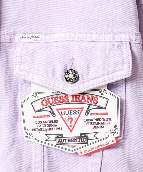 デニムジャケット gジャン GUESS JEANS GJ OVERSIZE TRUCKER JACKET 