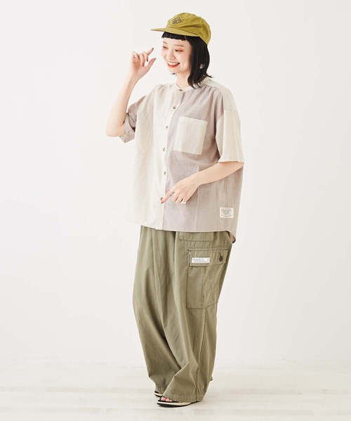 「CUBE SUGAR」 半袖ブラウス M スミクロ レディース_画像6