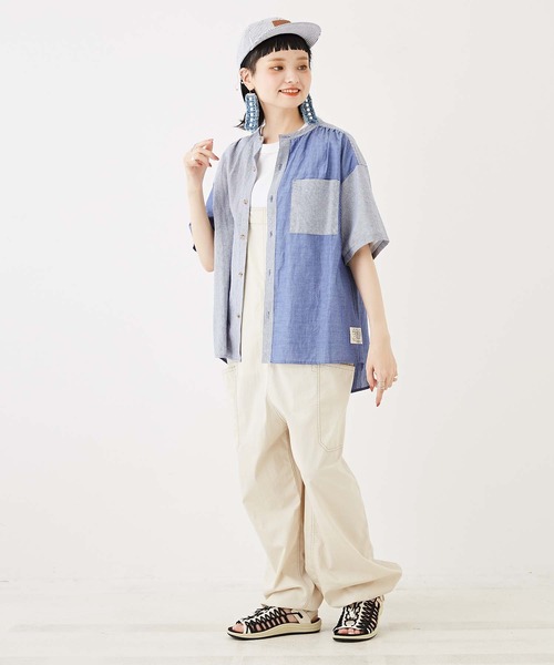 「CUBE SUGAR」 半袖ブラウス M スミクロ レディース_画像9