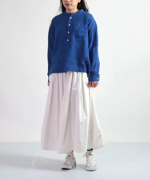 「D.M.G.」 長袖ブラウス 2 ブラック レディース_画像3