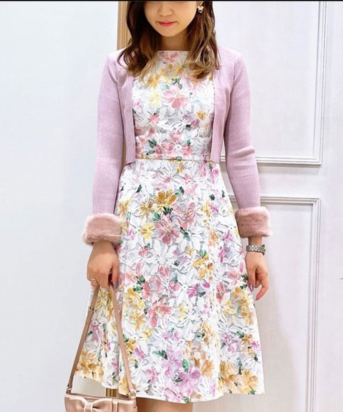 TOCCA（トッカ） ノースリーブワンピース 0 ホワイト レディース