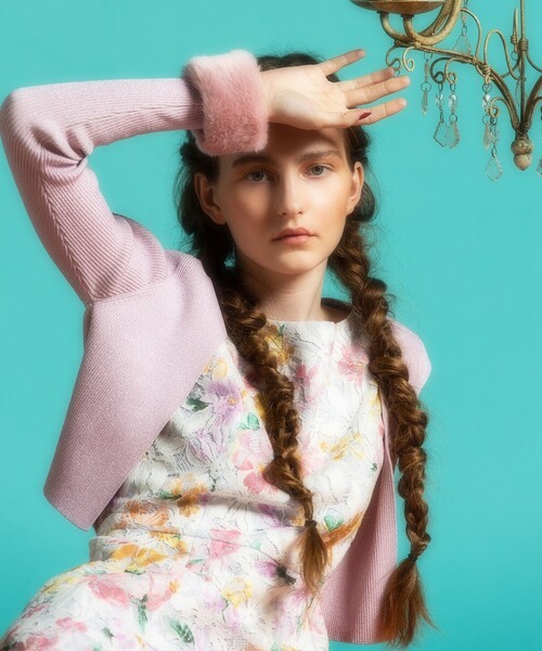 TOCCA（トッカ） ノースリーブワンピース 0 ホワイト レディース