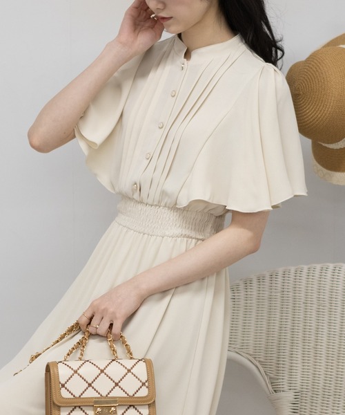 「pumpkin port」 半袖ワンピース M ブルー レディース_画像2