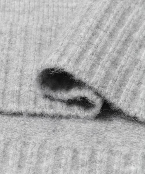 ITEMS URBAN RESEARCH グレー 長袖ニット セーター 40 URBAN RESEARCH（アーバンリサーチ） セーター ニット new basic WOOL