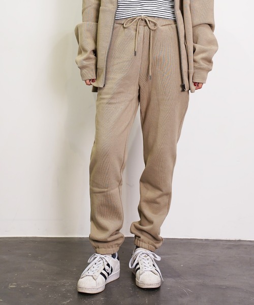 NEVER） Acquiesce スウェットパンツ ジャージ ヘビーウエイト裏起毛