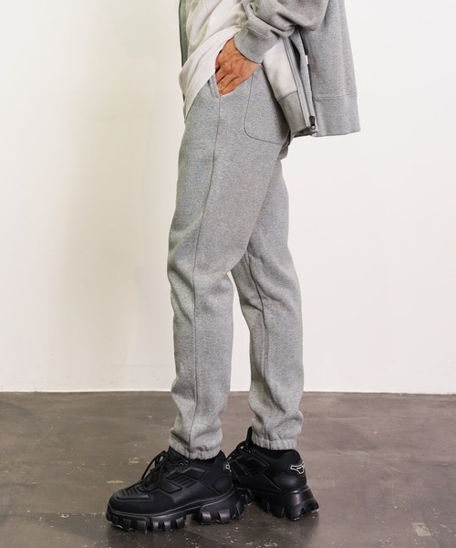 NEVER） Acquiesce スウェットパンツ ジャージ ヘビーウエイト裏起毛
