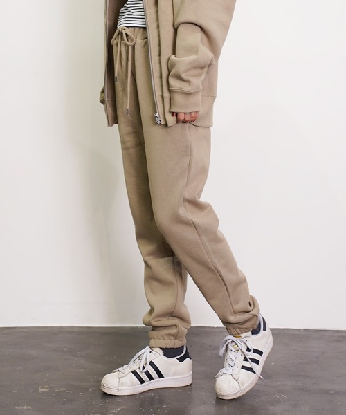 NEVER） Acquiesce スウェットパンツ ジャージ ヘビーウエイト裏起毛