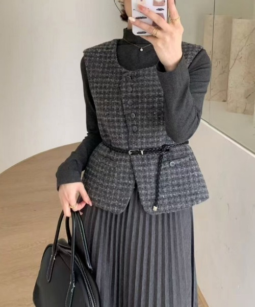 未使用級✨ダイアグラム 24年モデル テーラーチュールワンピース ベスト ベルト 楽天市場】ベルベット タイト ワンピース 長袖 ベルベット Vネック