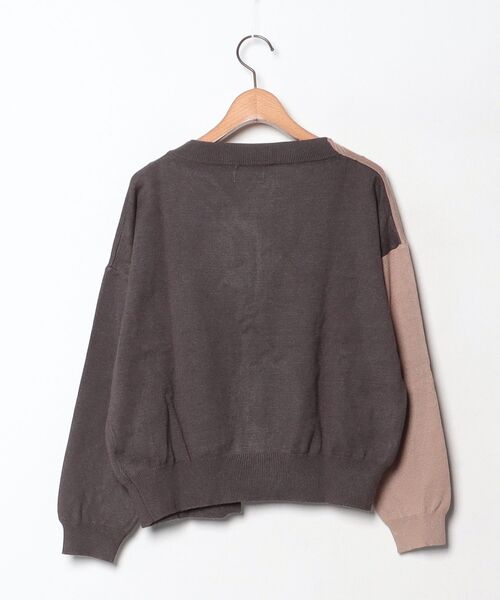 「emi+」 長袖ニット FREE ブラウン レディース_画像2