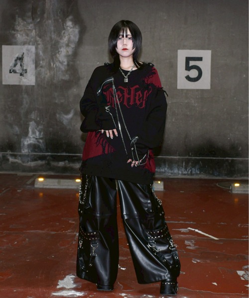 REFLEM（レフレム） ニット セーター 「REFLEM/レフレム」チェーン付き