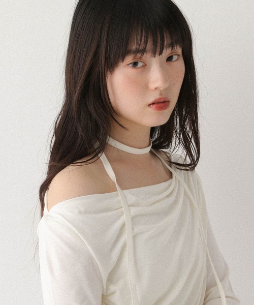 「Heather」 長袖カットソー FREE ピンク レディース_画像7